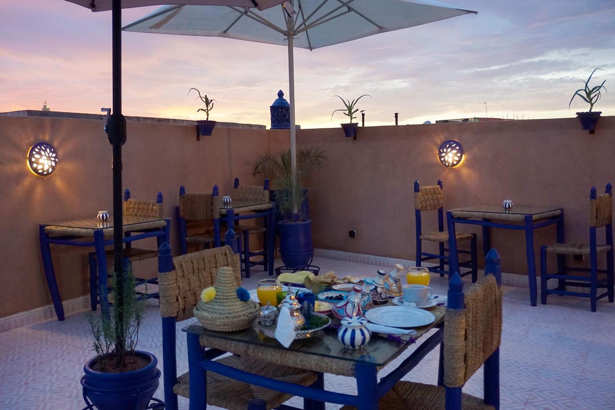Flowers Riad Marrakesh Bagian luar foto