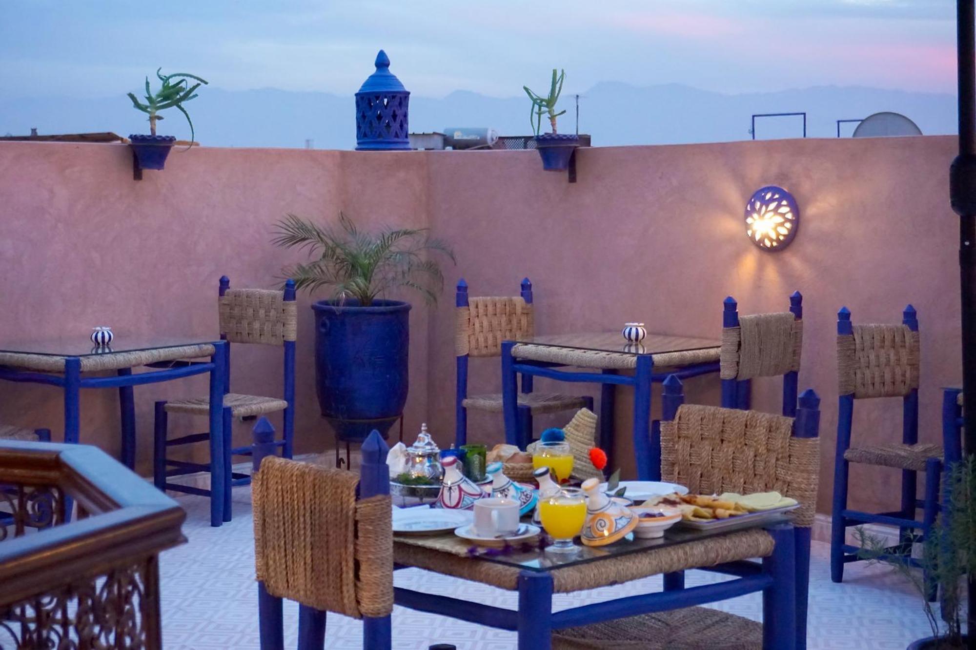 Flowers Riad Marrakesh Bagian luar foto